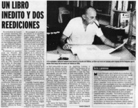 Un libro inédito y dos reediciones