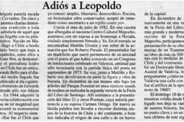Adiós a Leopoldo