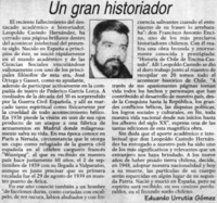 Un gran historiador
