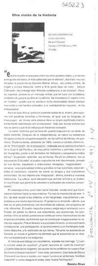 Otra visión de la historia