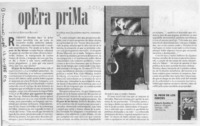 opEra priMa