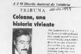 Coloane, una historia viviente