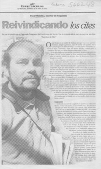 Reivindicando los cites  [artículo]