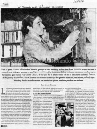 El paisaje íntimo de Rolando Cárdenas  [artículo] Álvaro Bisama