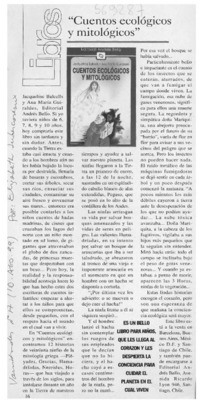 Libros  [artículo] Elizabeth Subercaseaux