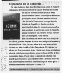 El pecado de la soberbia