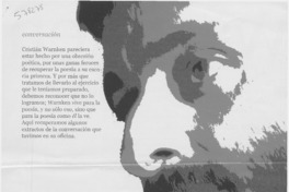 Warnken, sin palabra poética no seríamos humanos