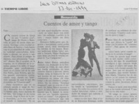 Cuentos de amor y tango