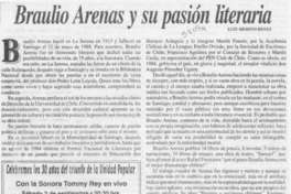 Braulio Arenas y su pasión literaria