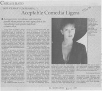 Aceptable comedia ligera
