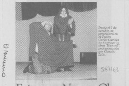 Estrenan nueva obra de Isidora Aguirre