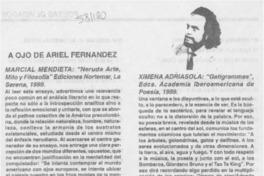 A ojo de Ariel Fernández