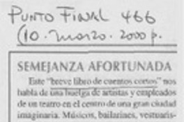 Semejanza afortunada