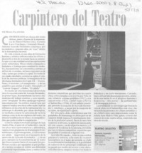 Carpintero del teatro