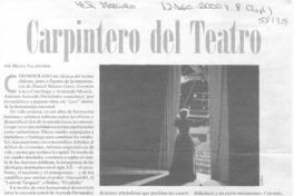 Carpintero del teatro