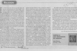 Cartas a los cristianos de Europa
