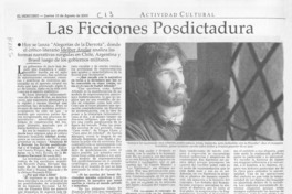 Las ficciones posdictadura  [artículo]
