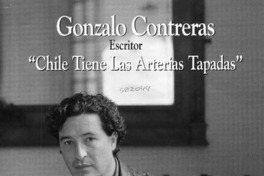 "Chile tiene las arterias tapadas"  [artículo] Alejandra Parada Escribano