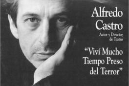 "Viví mucho tiempo preso del terror"  [artículo] Alejandra Parada Escribano