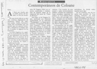 Contemporáneos de Coloane  [artículo] Filebo