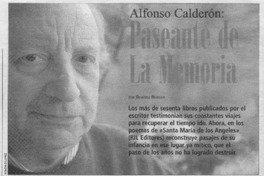 Paseante de la memoria  [artículo] Beatriz Berger