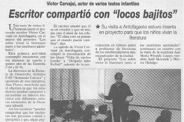 Escritor compartió con "locos bajitos"  [artículo]