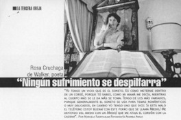 "Ningún sufrimiento se despilfarra"  [artículo]