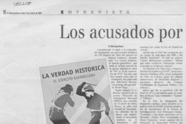 Los acusados por Manuel Contreras  [artículo]