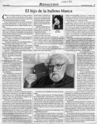 El hijo de la ballena blanca  [artículo] Sara Vial