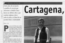 Cartagena, 1998  [artículo] Sonia Lira