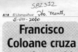 Francisco Coloane cruza por Quemchi  [artículo] Nelson Navarro C.