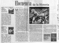 Elocuencia de la historia  [artículo] José Francisco Folch