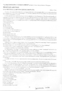 Braulio Arenas o la mancha luminosa que se desplaza