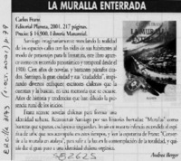 La Muralla enterrada  [artículo] Andrea Berger