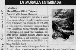 La Muralla enterrada  [artículo] Andrea Berger