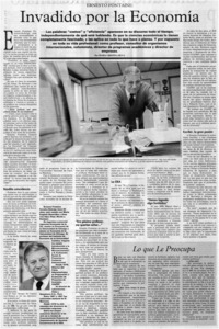 Invadido por la economía