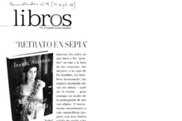 "Retrato en sepia"