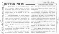 Inter nos