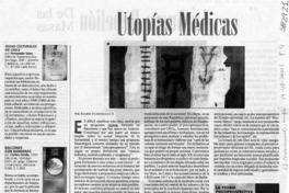 Utopías médicas  [artículo] Ramón Florenzano U.