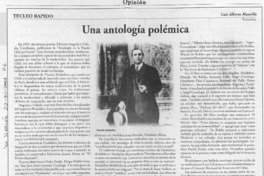 Una antología polémica