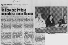 Un libro que invita a conectarse con el tiempo  [artículo] Richard Campillay Villegas