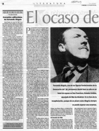 El ocaso de un audaz  [artículo] Iván Quezada E.