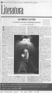 Las víboras y la crisis