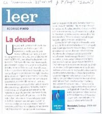 La deuda