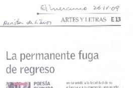 La permanente fuga de regreso