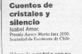 Cuentos de cristales y silencio