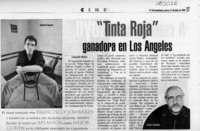 "Tinta roja" ganadora en Los Angeles  [artículo] Leopoldo Muñoz