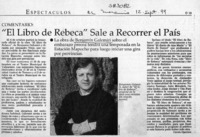 "El libro de Rebeca" sale a recorrer el país  [artículo] Carola Oyarzún