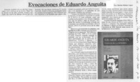 Evocaciones de Eduardo Anguita