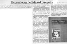 Evocaciones de Eduardo Anguita